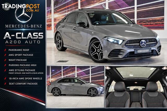 2019 MERCEDES-BENZ A200 SEDAN