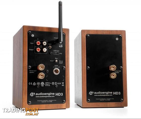 Audioengine HD3 Premium Wireless Speakers - Walnut - photo 5 of 8