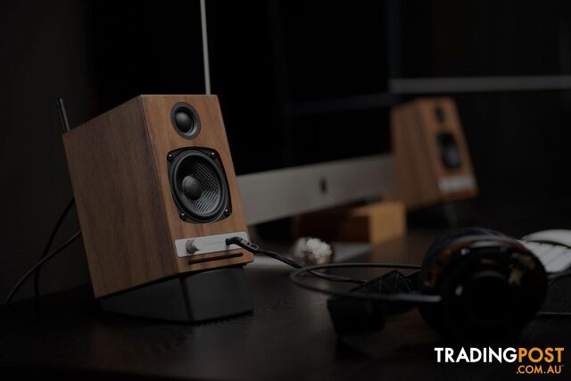 Audioengine HD3 Premium Wireless Speakers - Walnut - photo 4 of 8