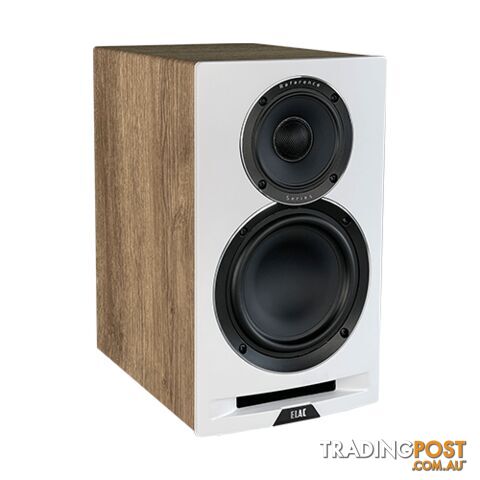 Elac Uni-Fi Reference UBR62 Bookshelf Speakers - White/Oak - photo 3 of 4