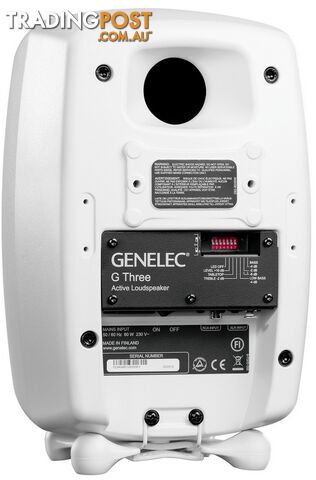 Genelec G Three Active Speakers (Pair) - White - photo 2 of 2