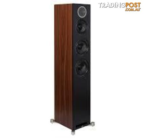 Elac Debut Reference DFR52 Floorstanding Speakers - Black Baffle/Walnut Cabinet