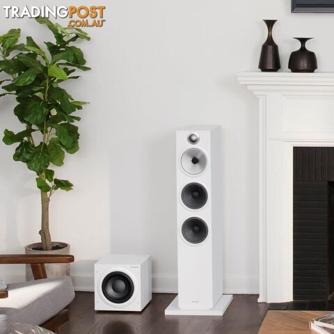 B&W ASW610XP 10-Inch 500W Subwoofer - Matte White - photo 3 of 4