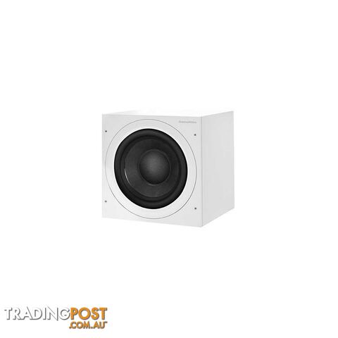 B&W ASW610XP 10-Inch 500W Subwoofer - Matte White