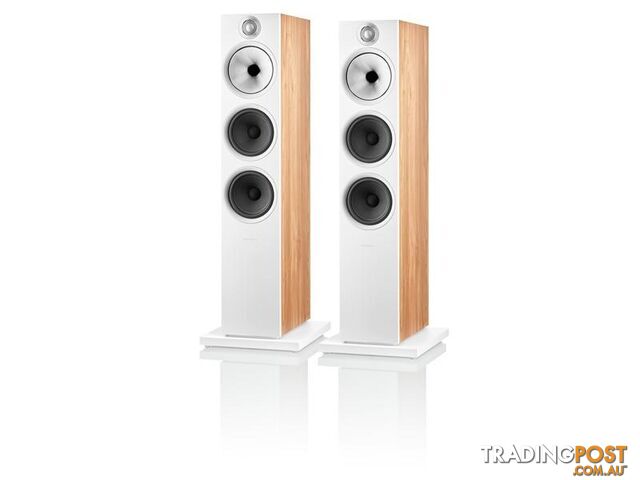 B&W 603 S2 Anniversary Edition Floorstanding Speakers - Oak - photo 2 of 4