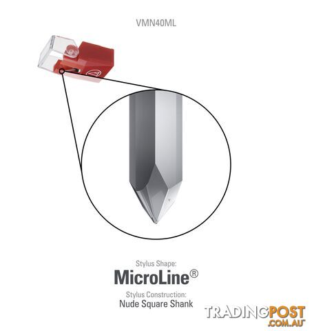 Audio Technica VMN40ML MicroLine® Replacement Stylus - photo 2 of 2