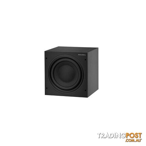 B&W ASW610 10-Inch 200W Subwoofer - Matte Black