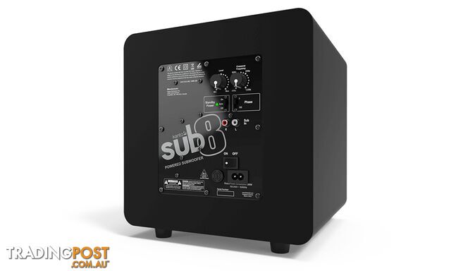 Kanto Audio SUB-8 Subwoofer - Matte Black - photo 2 of 3