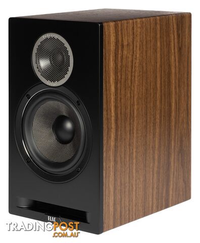 Elac Debut Reference DBR62 Bookshelf Speakers - Black Baffle/Walnut Cabinet - photo 4 of 10