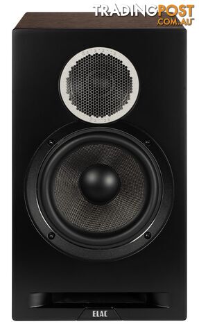 Elac Debut Reference DBR62 Bookshelf Speakers - Black Baffle/Walnut Cabinet - photo 3 of 10