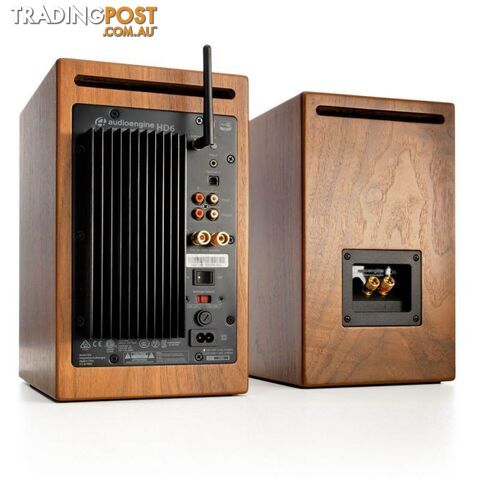 Audioengine HD6 Powered Speakers - Walnut - photo 5 of 6