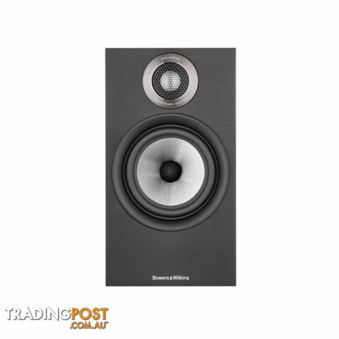 B&W 606 S2 Anniversary Edition Bookshelf Speakers - Matte Black - photo 5 of 5