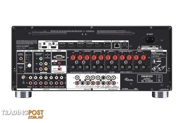 Onkyo - TX-RZ50 9.2-Channel THX Certified AV Receiver - photo 3 of 3