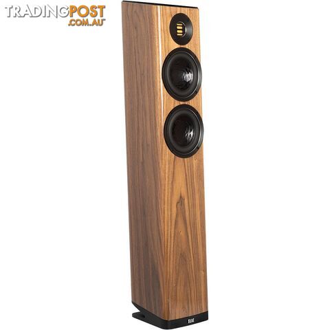 Elac Vela FS 407 Floorstanding Speakers - Walnut