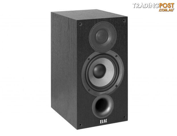 ELAC Debut 2.0 B5.2 Bookshelf Speakers - Black Ash - photo 3 of 4