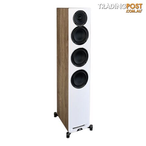Elac Uni-Fi Reference UFR52 Floorstanding Speakers - White/Oak - photo 4 of 4