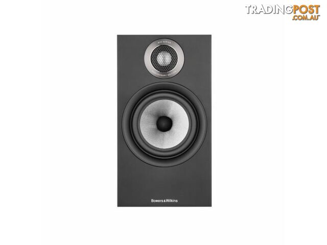 B&W 607 S2 Anniversary Edition Bookshelf Speaker - Matte Black - photo 4 of 4