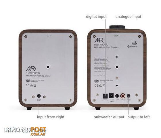 Ruark Audio MR1 Mk2 Bluetooth Speaker System - Rich Walnut - photo 3 of 5