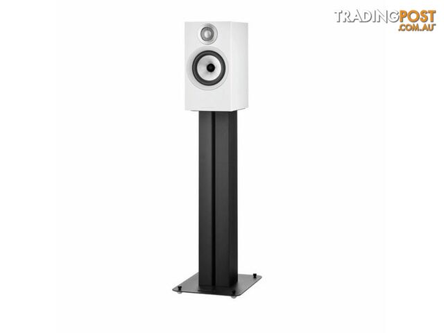 B&W 607 S2 Anniversary Edition Bookshelf Speaker - Matte White - photo 2 of 4