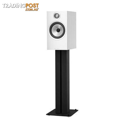 B&W 606 S2 Anniversary Edition Bookshelf Speaker - Matte White - photo 3 of 7