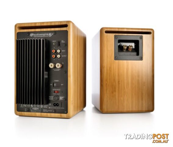 Audioengine 5+ Powered Speakers - Natural Bamboo - photo 2 of 2