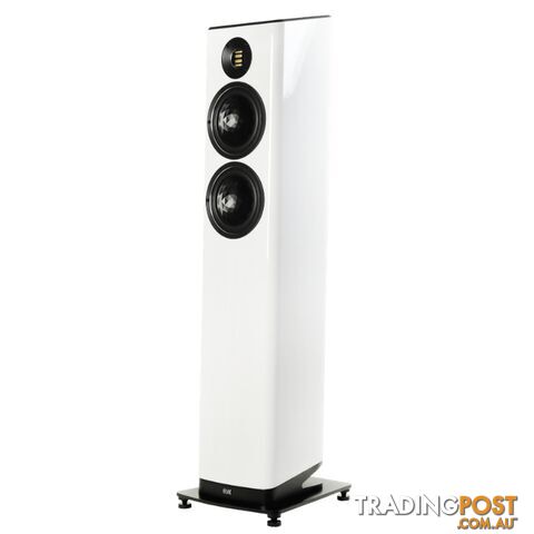 Elac Vela FS 408 Floorstanding Speakers - High Gloss White