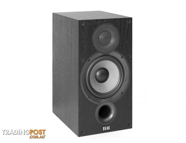 ELAC Debut 2.0 B6.2 Bookshelf Speakers - Black Ash - photo 3 of 4
