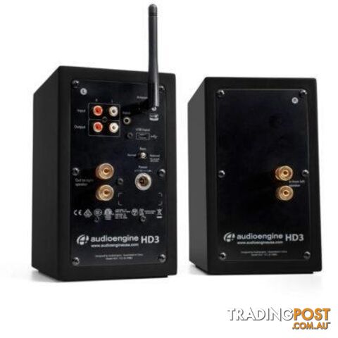 Audioengine HD3 Premium Wireless Speakers - Satin Black - photo 3 of 6
