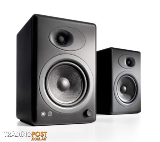 Audioengine 5+ Wireless Powered Speakers - Satin Black