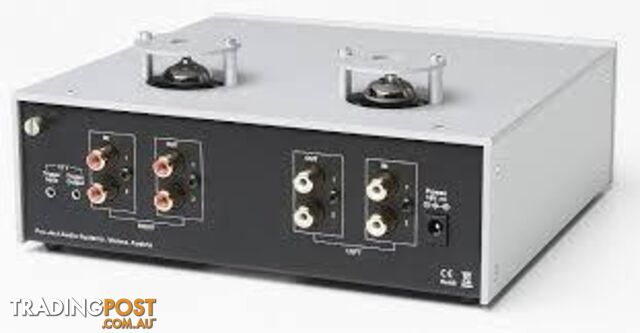 Project Tube Box DS2 Phono Preamplifier Silver/Walnut - photo 2 of 2
