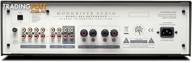 Moonriver 404 Reference Integrated Amplifier - photo 3 of 3