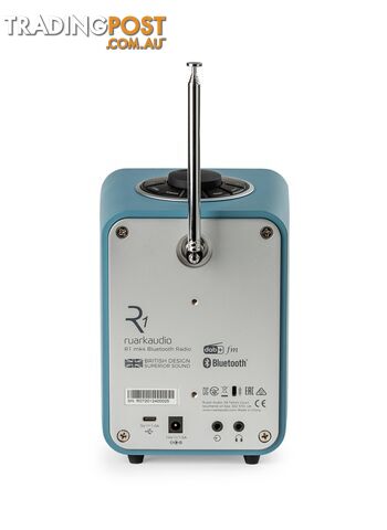 Ruark Audio R1 Mk4 Deluxe Bluetooth Radio - Beach Hut Blue - photo 3 of 4