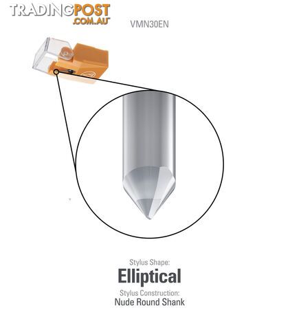 Audio Technica VMN30EN Elliptical Replacement Stylus - photo 2 of 2