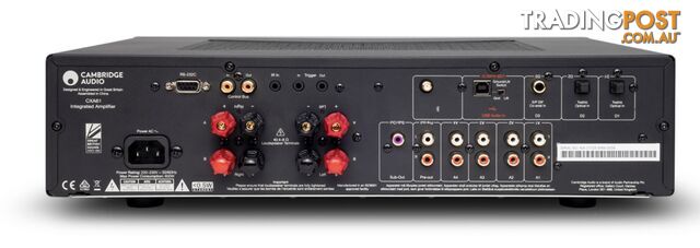 Cambridge Audio CXA61 Integrated Stereo Amplifier - photo 2 of 3
