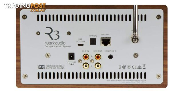 Ruark Audio R3 Compact Music System - Rich Walnut - photo 2 of 3