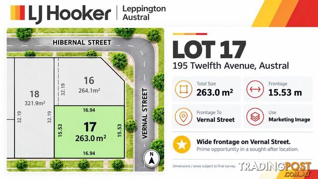 Lot 17/195 Twelfth Avenue AUSTRAL NSW 2179