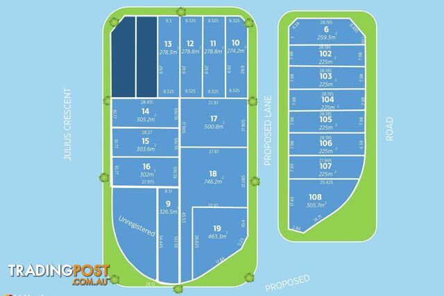 Lots 9, 14 Julius Crescent LEPPINGTON NSW 2179