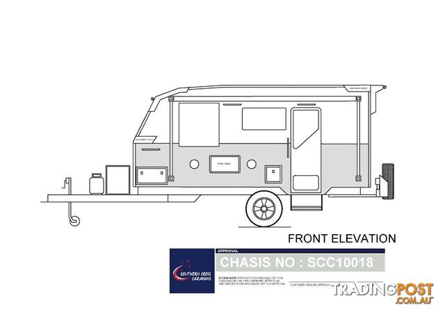 HOME GROWN OFF-ROAD 16`6 REAR DOOR