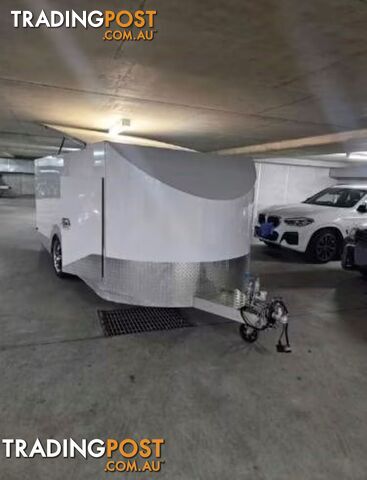 Custom built trailer by Exclusive Trailers