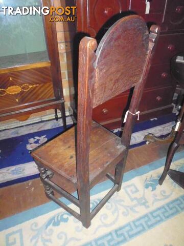 Chair, C1670, Oak, Slat Back, Yorkshire, 339674 - photo 3 of 6