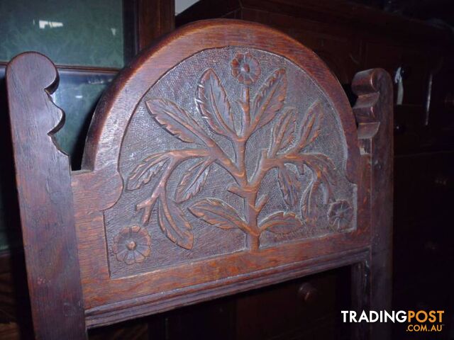 Chair, C1670, Oak, Slat Back, Yorkshire, 339674 - photo 4 of 6