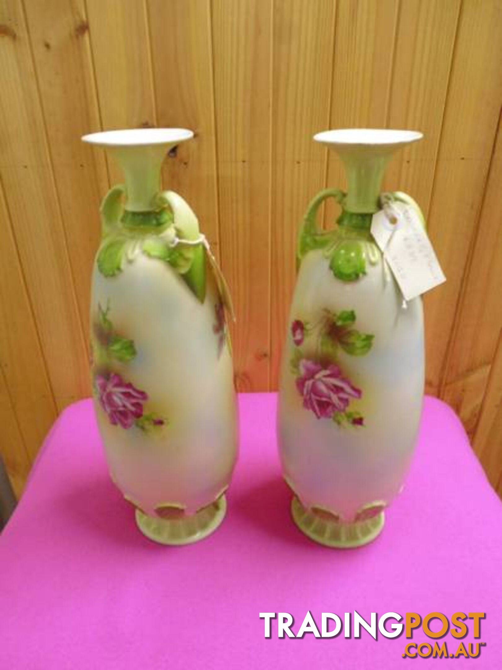 Vase x2, Floral, 363152