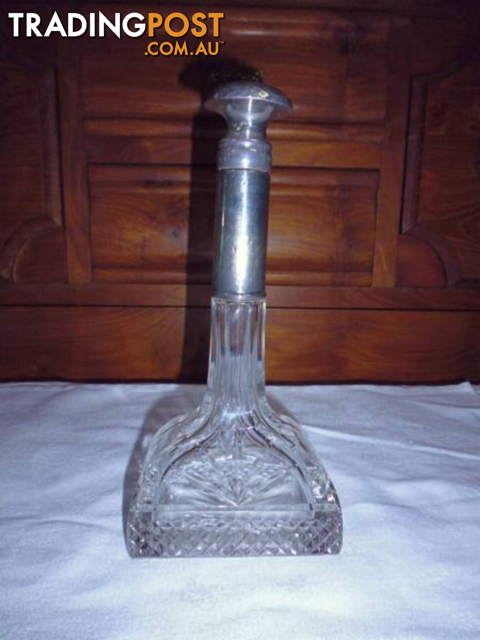 Decanter, Sterling Top C 1912 318920