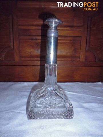 Decanter, Sterling Top C 1912 318920