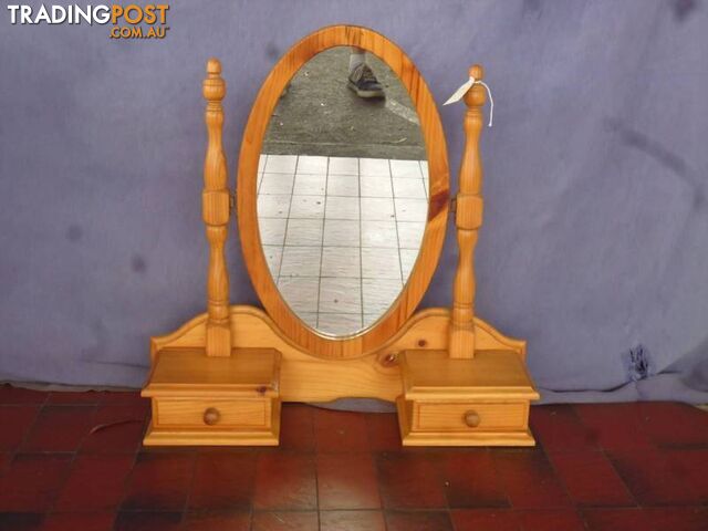 Pine Mirror on stand - 369732