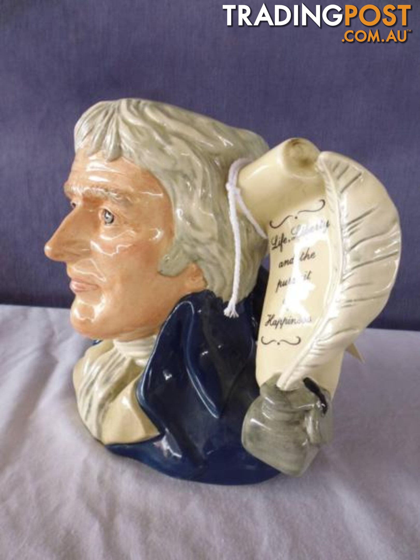 Toby Jug, Royal Doulton, Large, Thomas Jefferson, 365902