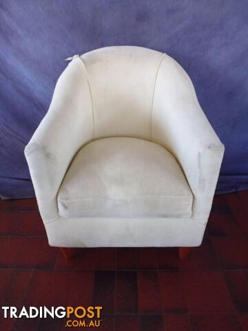Tub Chair, White, 365700