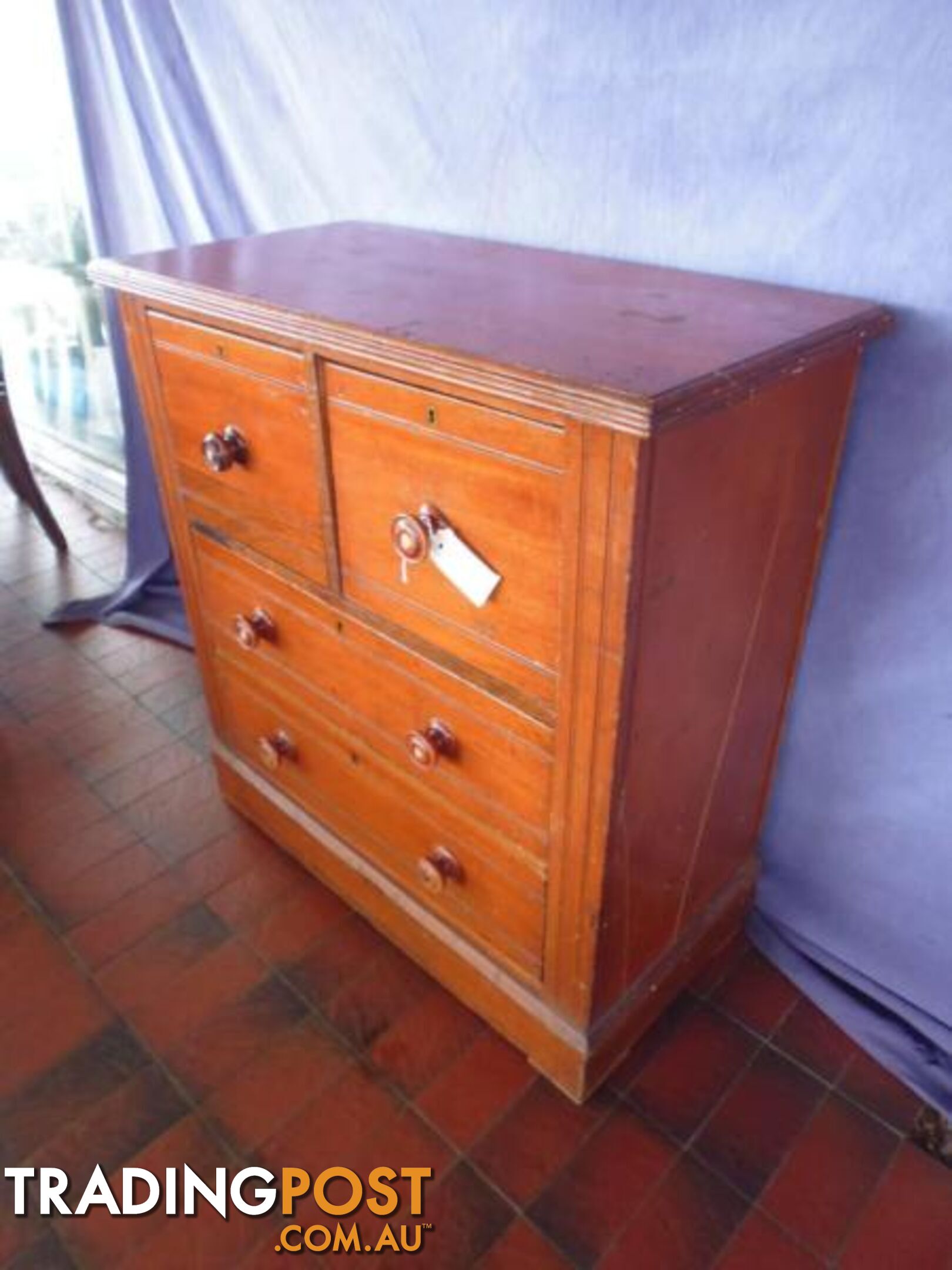 Chest of Drawers, Edwardian, Kauri Pine, 366577