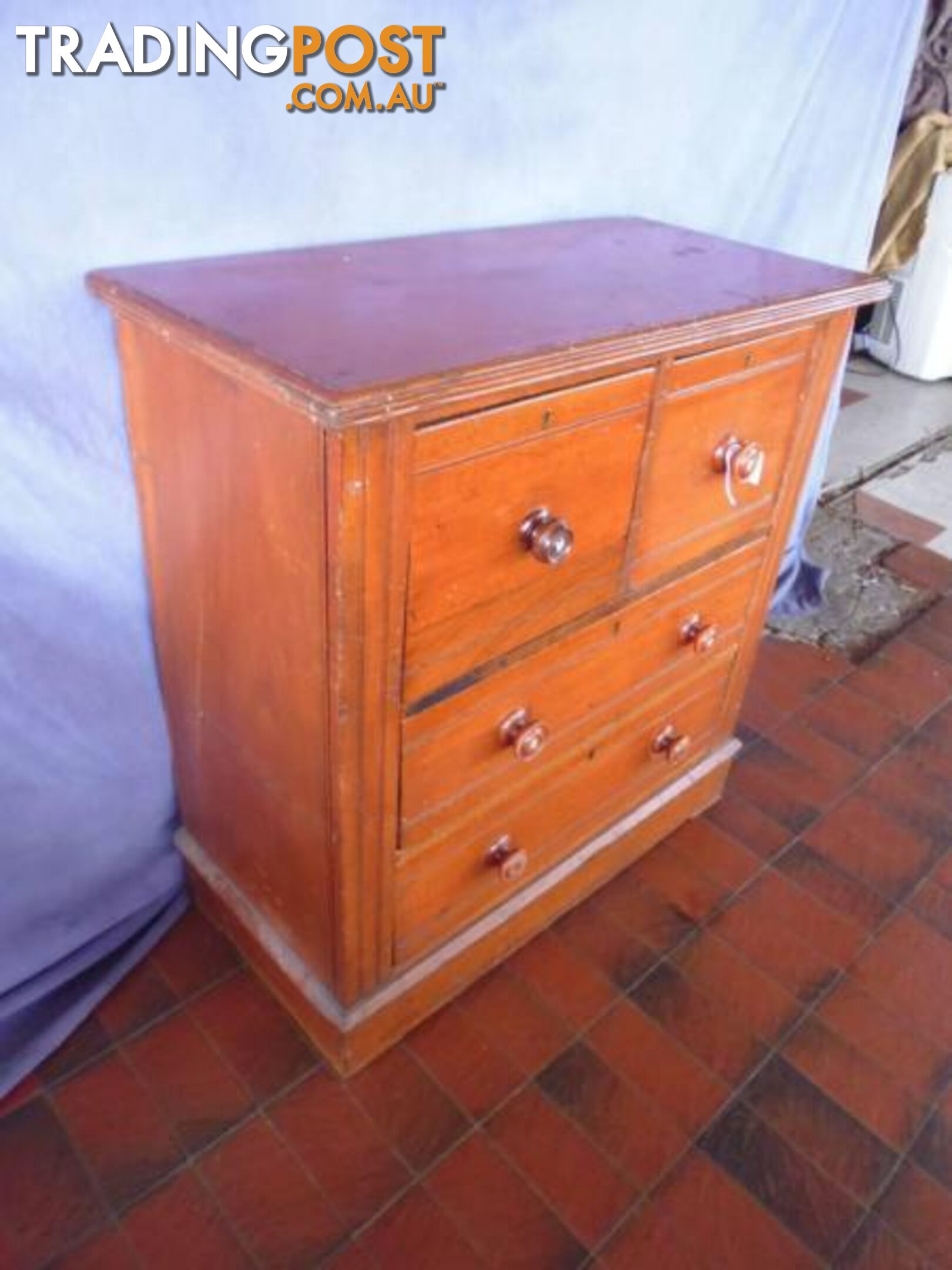 Chest of Drawers, Edwardian, Kauri Pine, 366577