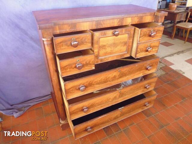 Chest of drawers, 7 Drawers, Victorian, 364806 - photo 4 of 9